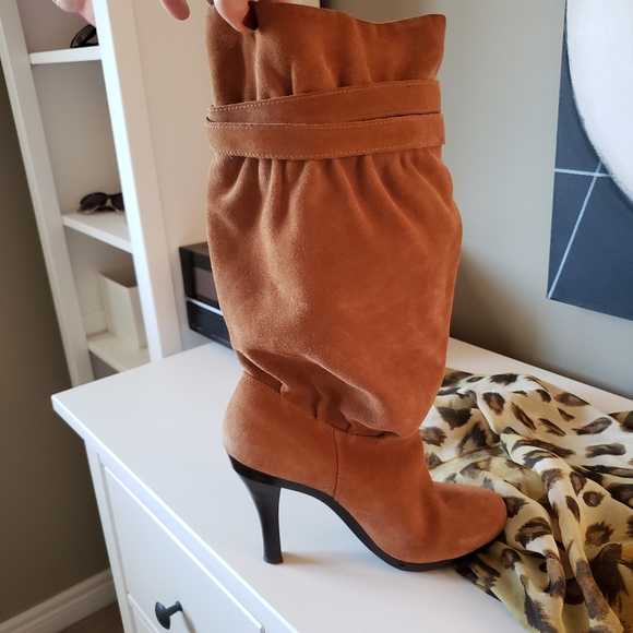 COPY - Micheal Kors suede slouch boots - Picture 4 of 5